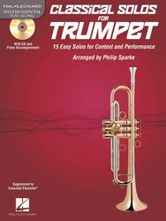 CLASSICAL SOLOS for TRUMPET + Audio Online / trumpeta a klavír