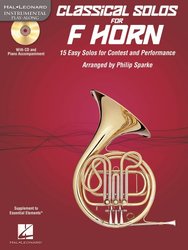 CLASSICAL SOLOS for F HORN + CD / lesní roh a klavír (pdf)