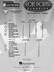 Jazz Play Along 71 - COLE PORTER CLASSICS + CD