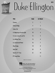 BIG BAND PLAY-ALONG 3 - DUKE ELLINGTON + CD / basová kytara