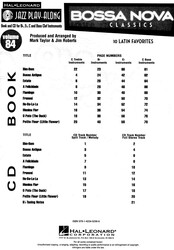 Jazz Play Along 84 - BOSSA NOVA Classics