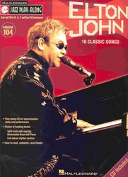 Jazz Play Along 104 - ELTON JOHN + CD