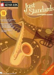 Jazz Play Along 110 - JUST STANDARDS + CD