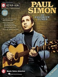 Jazz Play Along 122 - PAUL SIMON - 10 Favorite Tunes + CD