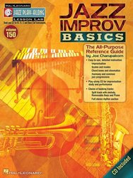 Hal Leonard Corporation JAZZ PLAY ALONG 150 -  JAZZ IMPROV BASIC (základy jazzové improvizace) + CD