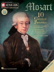 Hal Leonard Corporation JAZZ PLAY ALONG 159 - MOZART (10 Classical Favorites) + CD