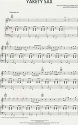 YAKETY SAX  tenor sax with piano accompaniment / tenor saxofon a klavír
