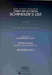 SCHINDLER&apos;S LIST, Three Pieces from / housle a klavír