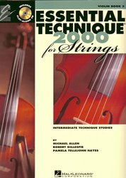 Essential Technique for Strings + Audio Online Violin Book 3 / housle