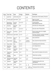 Open String Tunes + AO / housle a klavír (PDF)