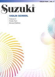 SUZUKI VIOLIN SCHOOL 6 - housle