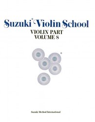 String Letter Publishing SUZUKI VIOLIN SCHOOL volume 8 - violin part