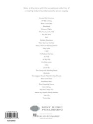 Peaceful Piano Solos: The Beatles / 30 nejznámějších písní v úpravě pro klavír