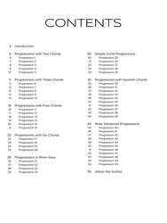 First 50 Chord Progressions (You Should Play on the Piano) / prvních 50 akordových postupů pro klavír