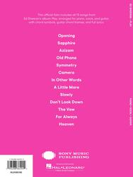 Ed Sheeran: Play // klavír / zpěv / kytara