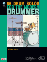 Hal Leonard Corporation 66 DRUM SOLOS FOR MODERN DRUMMER + CD