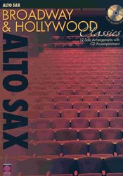 BROADWAY & HOLLYWOOD CLASSICS + CD               alto saxofon