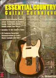 Cherry Lane Music Company ESSENTIAL COUNTRY GUITAR TECHNIQUE + CD / kytara + tabulatura