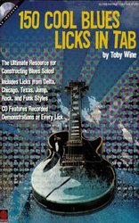 150 COOL BLUES LICKS IN TAB + Audio Online / kytara + tabulatura