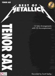 Best of METALLICA + Audio Online / tenor saxofon