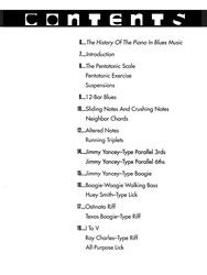 BLUES RIFFS FOR PIANO + Audio Online / klavír