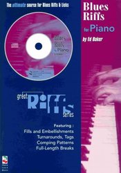BLUES RIFFS FOR PIANO + Audio Online / klavír