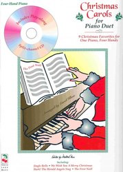CHRISTMAS CAROLS FOR PIANO DUET + CD           1piano 4 hands
