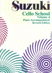 Suzuki Cello School 4 - klavírní doprovod