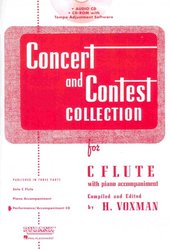 RUBANK CONCERT&CONTEST COLLECTIONS for Flute - CD s klavírním doprovodem