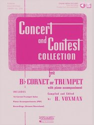 CONCERT &amp; CONTEST COLLECTIONS + Audio Online / trumpeta a klavír (PDF)