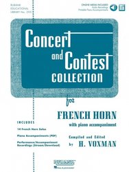 CONCERT &amp; CONTEST COLLECTIONS + Audio Online / lesní roh a klavír (PDF)