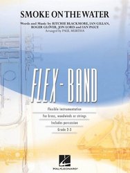 Hal Leonard Corporation FLEX-BAND - SMOKE ON THE WATER (by Deep Purple) - score&parts