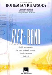 Hal Leonard Corporation FLEX-BAND - BOHEMIAN RHAPSODY (grade 2-3) - score&parts
