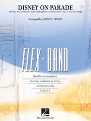 Hal Leonard Corporation FLEX-BAND - DISNEY ON PARADE / partitura + party