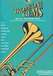 TROMBONE GEMS by VANDERCOOK + CD / trombon (pozoun) a klavír