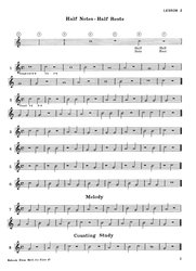 Rubank Elementary Method / příčná flétna (pikola) - škola hry - začátečník