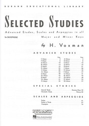 Selected Studies for Saxophone / Vybrané etudy pro saxofon