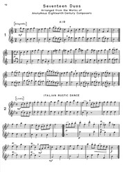 Selected Duets for Flute 1 (easy-medium) / Vybraná dueta pro příčné flétny (snadné - středně náročné)