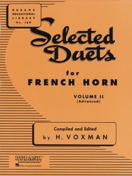 Selected Duets for French Horn 2 / Vybraná dueta pro lesní rohy 2 (pokročilý)