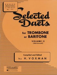 Selected Duets for Trombone 2 / Vybraná dueta pro pozouny (trombóny) 2 (pokročilý)
