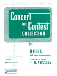 CONCERT &amp; CONTEST COLLECTIONS / hoboj - klavírní doprovod
