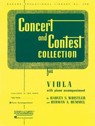 CONCERT &amp; CONTEST COLLECTIONS viola - klavírní doprovod