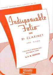RUBANK INDISPENSABLE FOLIO / klarinet + klavír