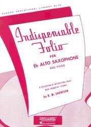 INDISPENSABLE FOLIO / alto saxofon a klavír