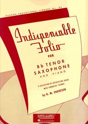 INDISPENSABLE FOLIO / tenor saxofon a klavír