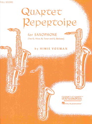 RUBANK QUARTET REPERTOIR FOR SAXOPHONE(AATB)  partitura