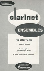 THE ENTERTAINER (S.Joplin) / klarinet trio a klavír