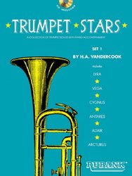 TRUMPET STARS 1 by Vandercook + CD / trumpeta a klavír