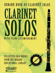 RUBANK Clarinet Solos with Piano Accompaniment– Easy Level / klarinet + klavír