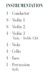 GERMAN CAROL FESTIVAL - Easy Music for Strings / partitura + party